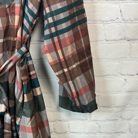 BloomChic Multicolor Plaid Long Sleeve Dress - Picture 4 of 7